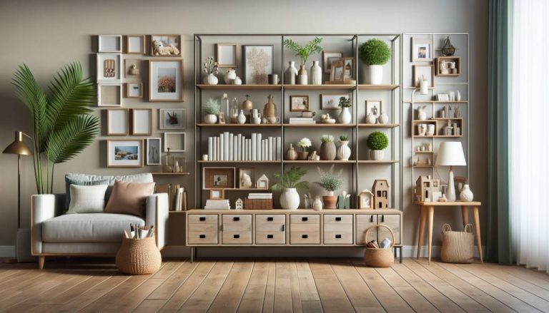 déco étagère salon : astuces pour un espace organisé